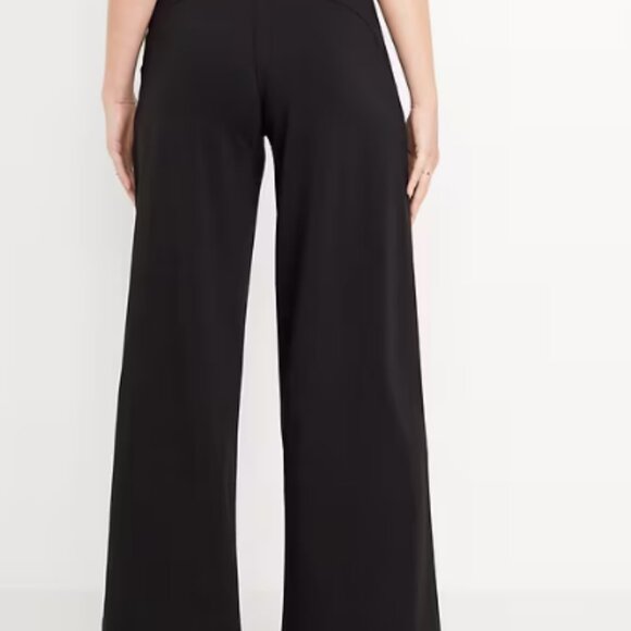 Old Navy High-Waisted PowerSoft Trouser Pants - Picture 2 of 3
